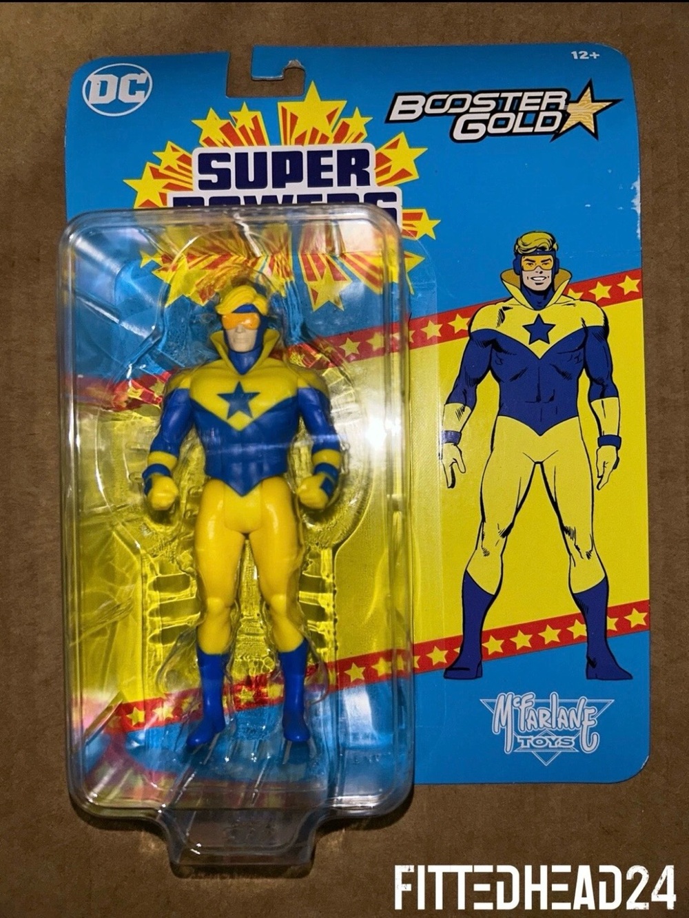 Booster Gold Super Powers McFarlane 2024 Action Figure 4.5”